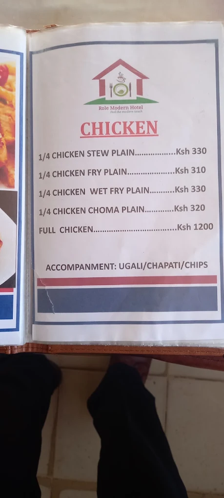 Menu Chicken