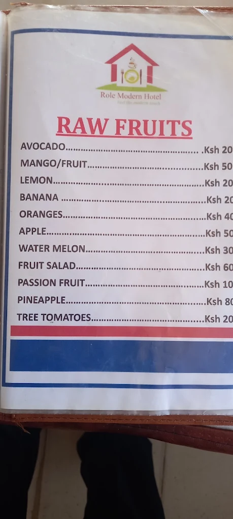Raw Fruits